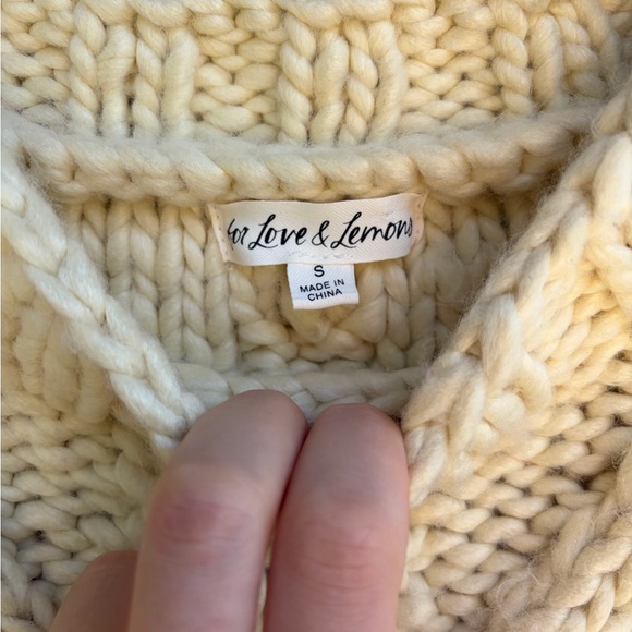 For Love And Lemons Andie sweater S - Picture 8 of 11